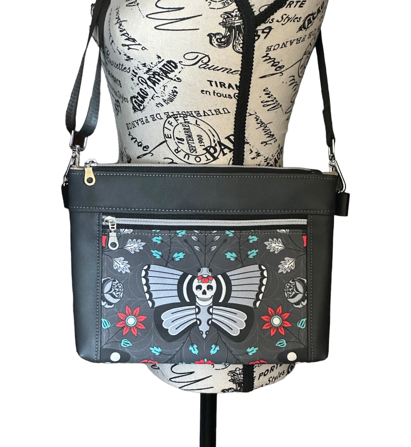 Moth crossbody/ waist bag